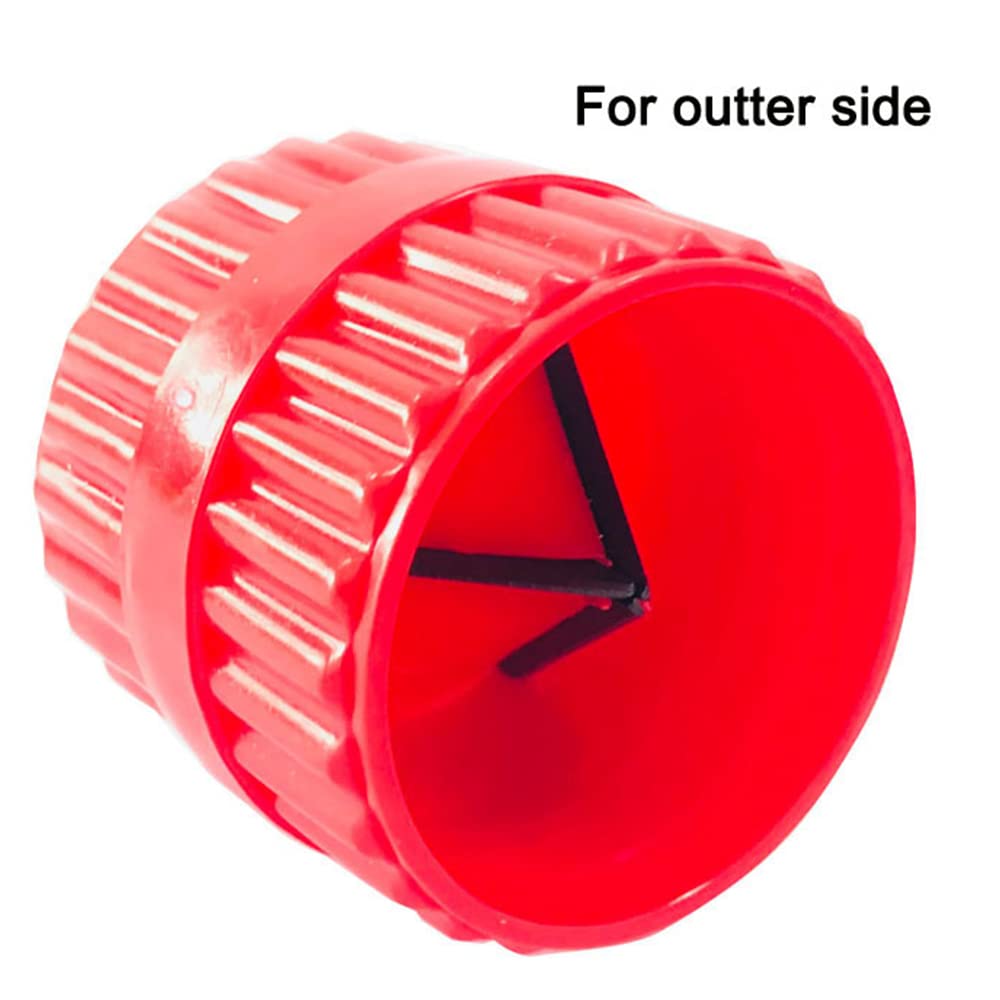 Ébavureur 2 En 1 Universel Pour Tubes Cuivre 5-38 Mm - Intérieur & Extérieur