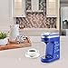 CHULUX Mini Coffee Maker for K Capsule, Single Serve Coffee Maker for One Cup Americano, Lightweight Pod Coffee Machine, Blue