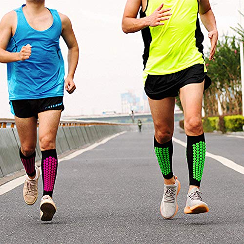 Guarda-pernas, Romacci Protetores de pernas esportivos Protetor de pernas respirável envoltório da c