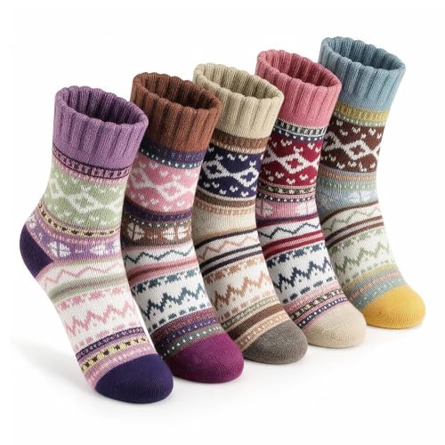 Image of besky Warm Socks for Women Cozy Fuzzy Socks