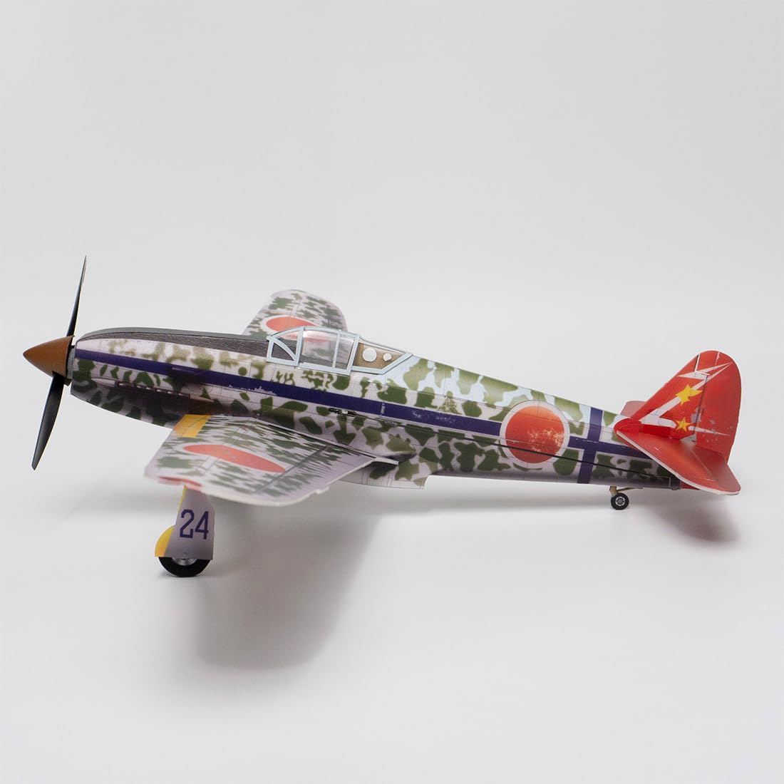 RC KI-61 5CH-Bausatz Für Ein Kampfflugzeug Aus Dem Zweiten Weltkrieg RTF