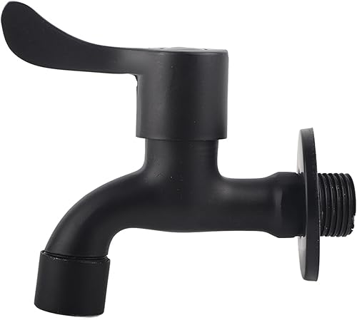 Grifo de filtro de agua, rosca macho de 1/2 pulgada de acero inoxidable 304, grifo de piscina para jardín, baño, lavabo, fregadero de cocina