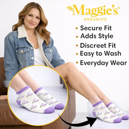 Image of Maggie's Organic Unisex Footie Socks