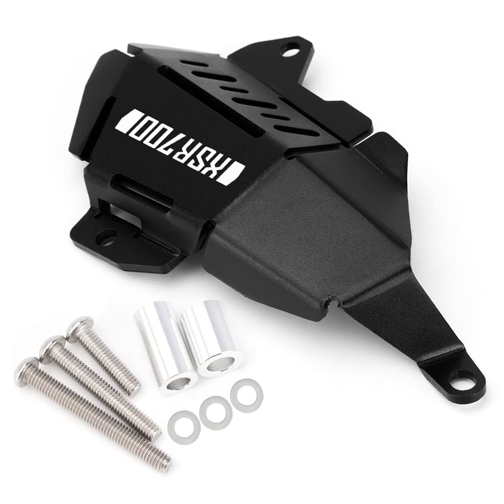 Modeer Compatible avec Ya.maha XSR700 XSR 700 2015~2024+ Moto CNC Pompe à eau Protection Couvercles de protection xsr 700 xsr700 Accessoires (Noir)