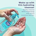 Clean & Clear Morning Burst Oil-Free Hydrating Facial Cleanser with BHA, Cucumber & Aloe Extracts, Face Wash Gently Removes Oil & Pore Clogging Impurities, 8 fl. oz - Image 3