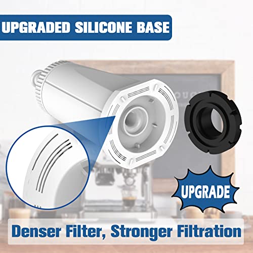 Upgrade Breville Touch Water Filter Replacement Espresso Machine Water Filter For Bes880 Barista Touch & Bes980 Bes990 Oracle Touch & Bes878, Bes920 Espresso Coffee Machine - 4 Pack #TOP2