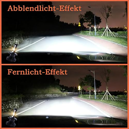 fokes H6054 Super Vision Halogen-Scheinwerfer für Abblend- und Fernlicht, 17,8 cm / 200 mm, Quadratisch, Kompatibel mit LKW, Nutzfahrzeuge, Traktoren und Arbeitsfahrzeuge