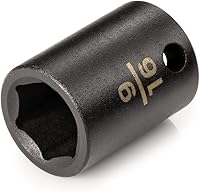 Vista 55 de TEKTON Dado de impacto de 6 puntos de 3/8 pulgadas x 8 mm de profundidad SID13108