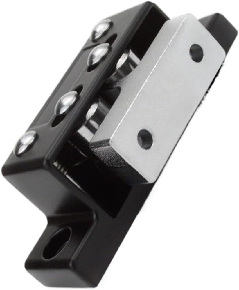 MX10 Zinc Alloy Spring Powerful Heavy Roller Black Door Impact Lock Ball Oven Door Heavy Door Impact 1Pcs