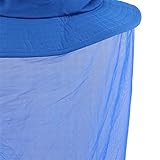 ✪El sombrero de cubo con diseño plegable para un fácil almacenamiento en su bolso. Correa de barbilla ajustable para un ajuste seguro en días de viento.