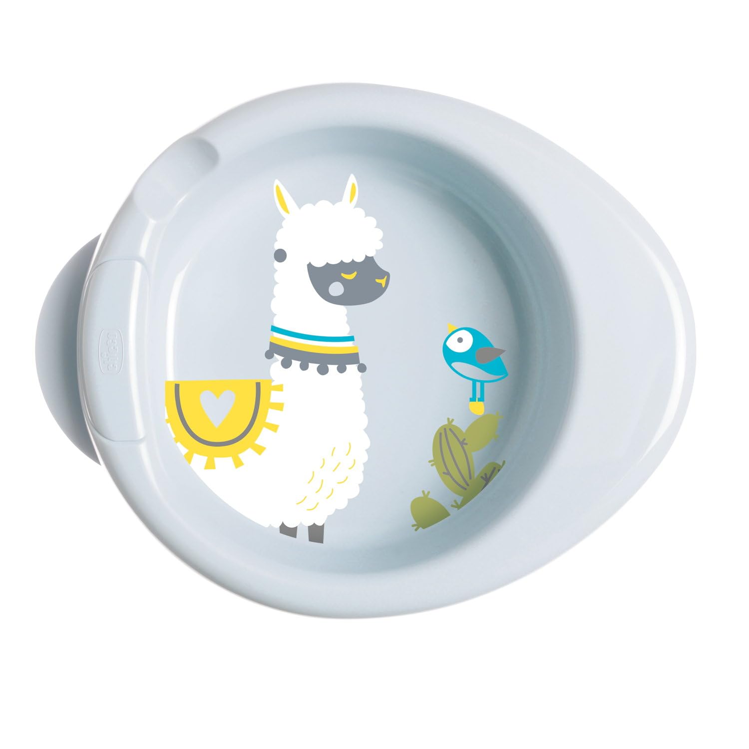 Chicco Warmy Baby and Toddler Plates for Hot Food, Thermal Kids Plate Set with Hot Water Container, Weaning Tableware Plate with Non-Slip Base, 6+ Months, Feeding Set for Babies