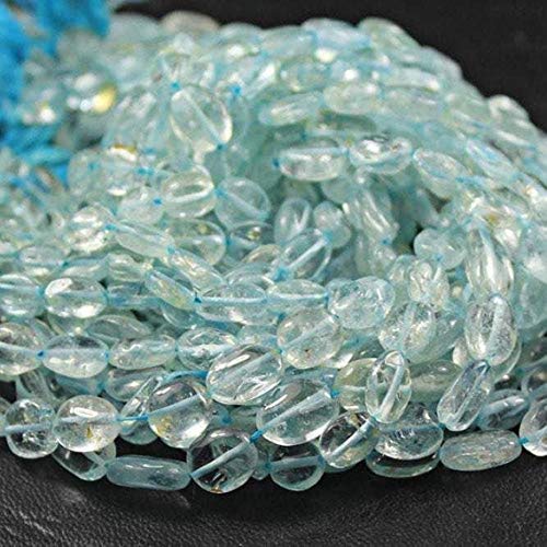 Perles de pierres précieuses bleues vertes AAA pour création de bijoux uniques - 3