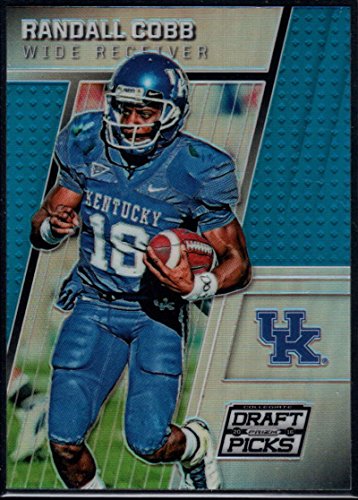 2016 Panini Prizm Collegiate Draft Picks Blue Prizms #83 Randall Cobb Kentucky Wildcats Football Card