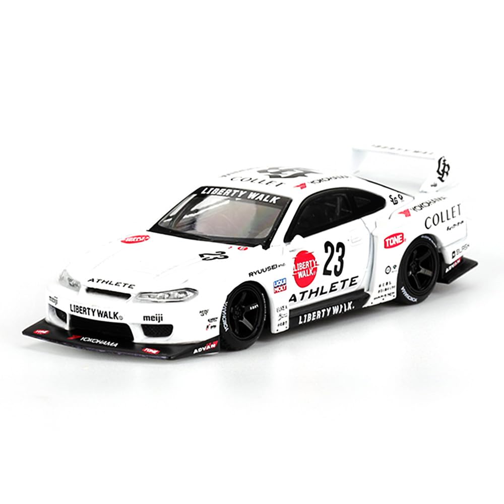 Diecast Model Car Compatible with Mini GT 1:64 Nissan S15 Silvia