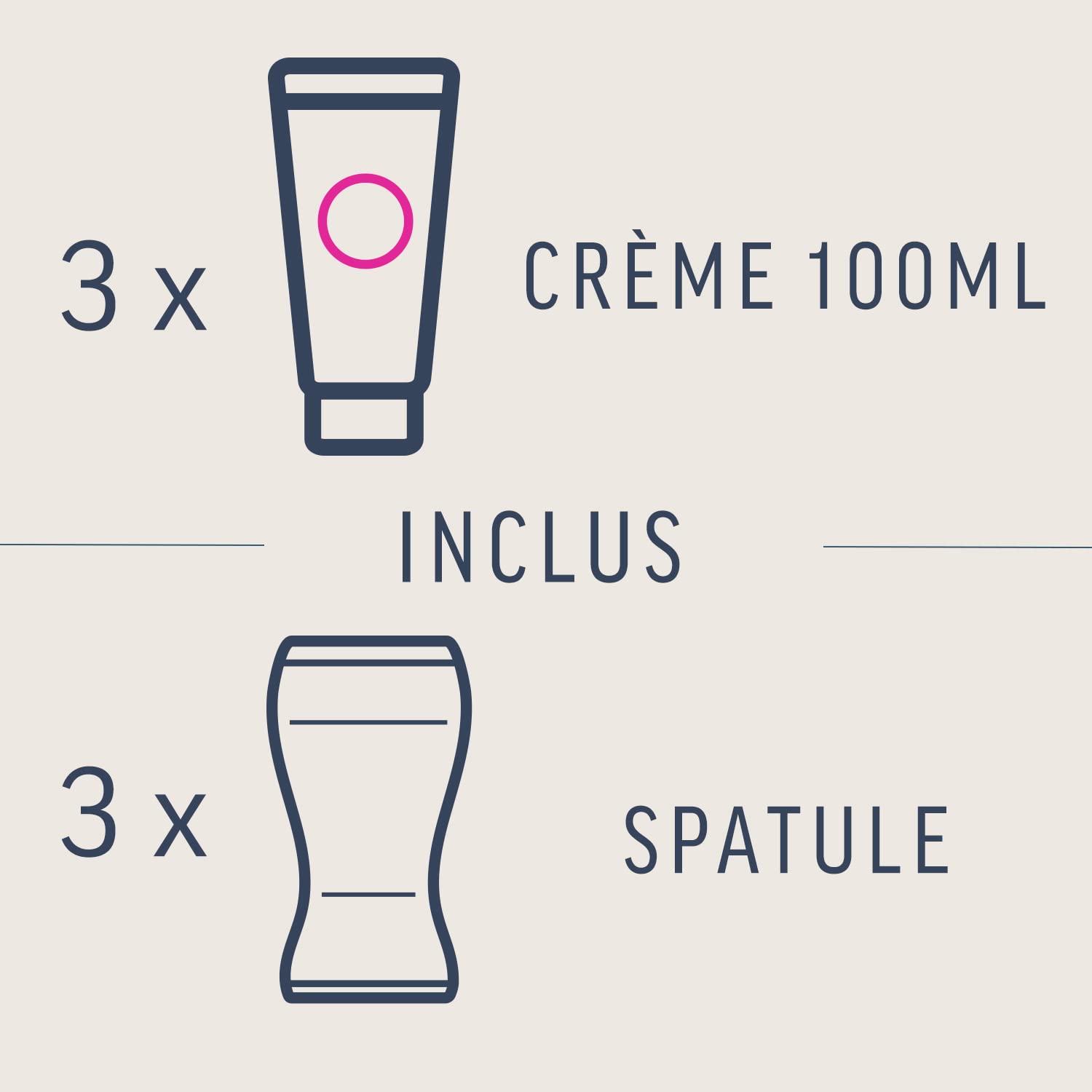 VEET Expert - Crema depilatoria peli tenaces, corpo e gambe, agisce in 2 minuti, confezione da 3 x 100 ml