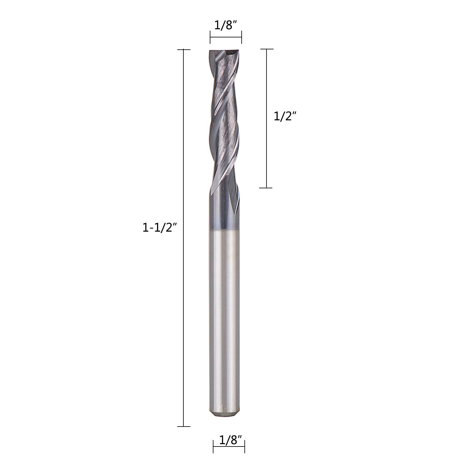 SpeTool Carbide End Mill - 5 Pack -2 SpeTool Carbide End Mill - 5 Pack -2