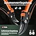VOTREK 8,5" Bypass-Gartenschere mit stufenloser Grifföffnung, Profi-Rosenschere & Baumschere mit SK5-Stahl und interner Feder für müheloses Schneiden – ideal bei schwacher Handkraft.【Armband】 Geschenk