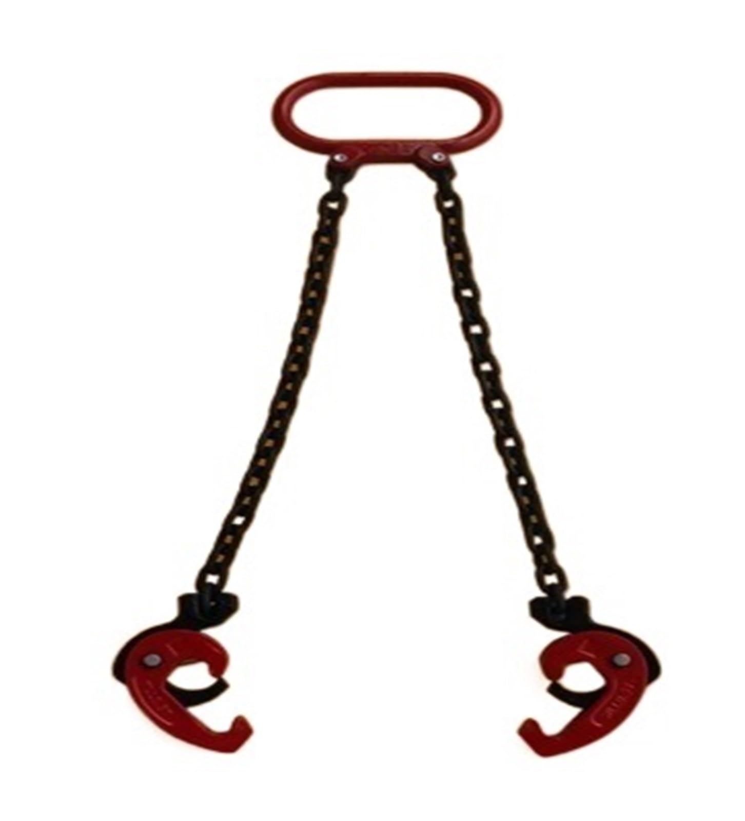 MYUYEE Chain Hoist, Chain Sling,0.5T-1Ton Oil Drum Lifter Clamp For Forklift Pallet Truck Barrel Tank Can Bucket Hook. Tire Repair Tools,Flexible Enough (1 40020040 1T)