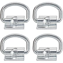 D-Ring Tie Down Anchor/Bolt-on D-Ring/Surface Mount Tie Down Ring,4 Pack 1