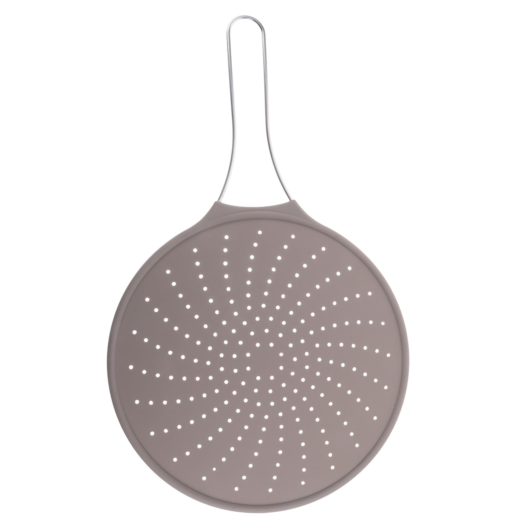 SOLUSTRE 1Pc Oil Splatter Guard Professional Oil Proofing Lid for Frying Pan Easy to Clean Cooking Tool Lightweight Mesh Screen Random Color Kitchen Protector