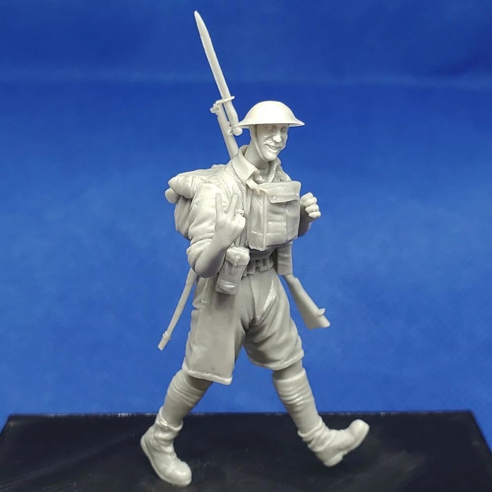 1/35 British Desert Soldier, Resin Model figure soldier, Military themes, Unassembled and unpainted kit