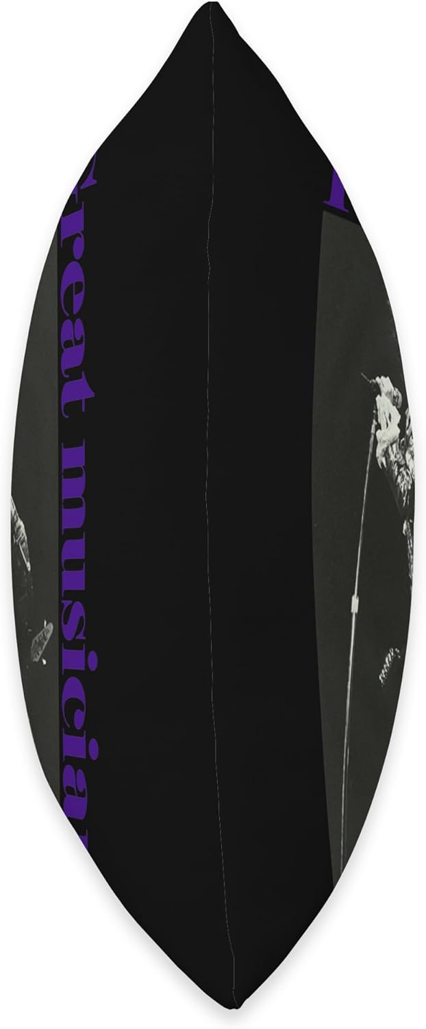 PRINCE_Purple Rain_007_Back Printed Throw Pillow