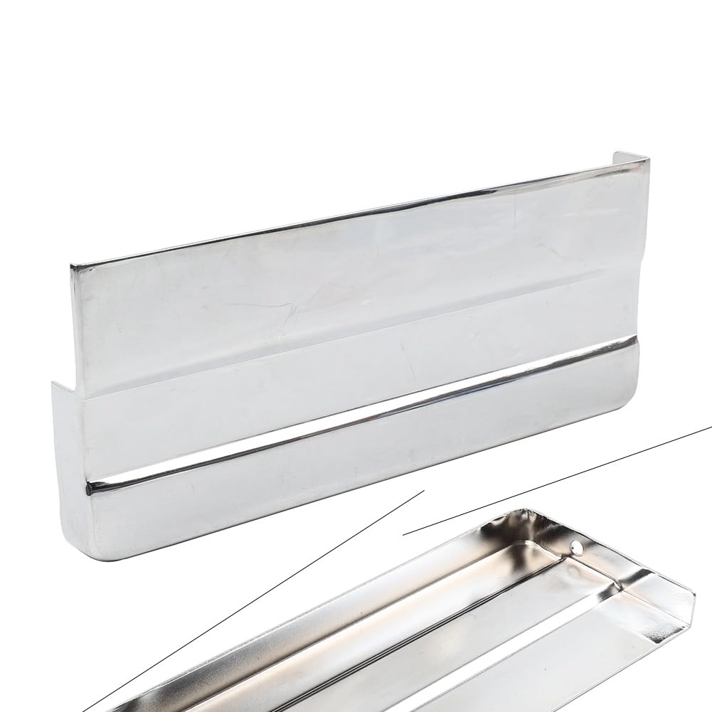 Bacar 1 Pc Box Cover Battery Top Aluminium Chrome for Harley Super Glide