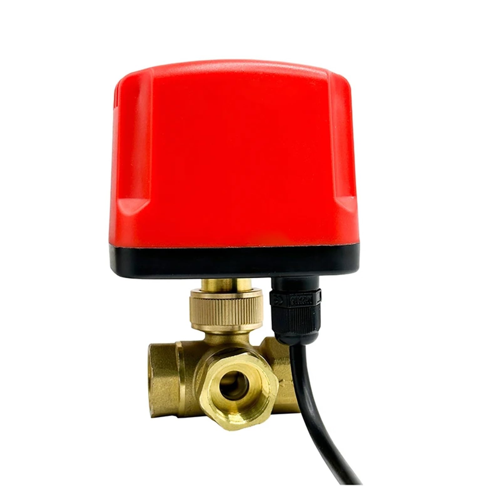 VSPPJYFG 1/2“ 3 Way Waterproof Motorized Ball Ball Brass Ball Three Line Or Two Line(T TYPE-12VDC-CR02)