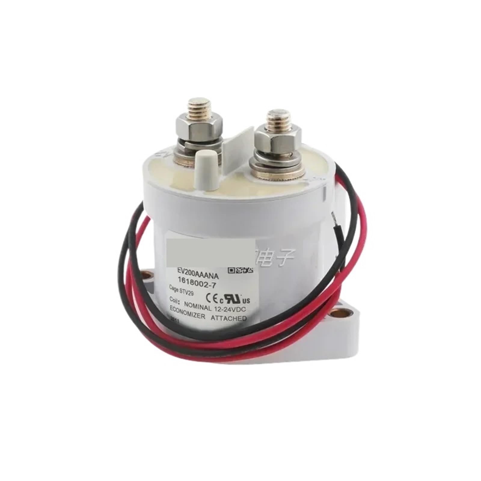 Relais EV200 haute tension 500A à coupure hermétique pour protection batterie de puissance