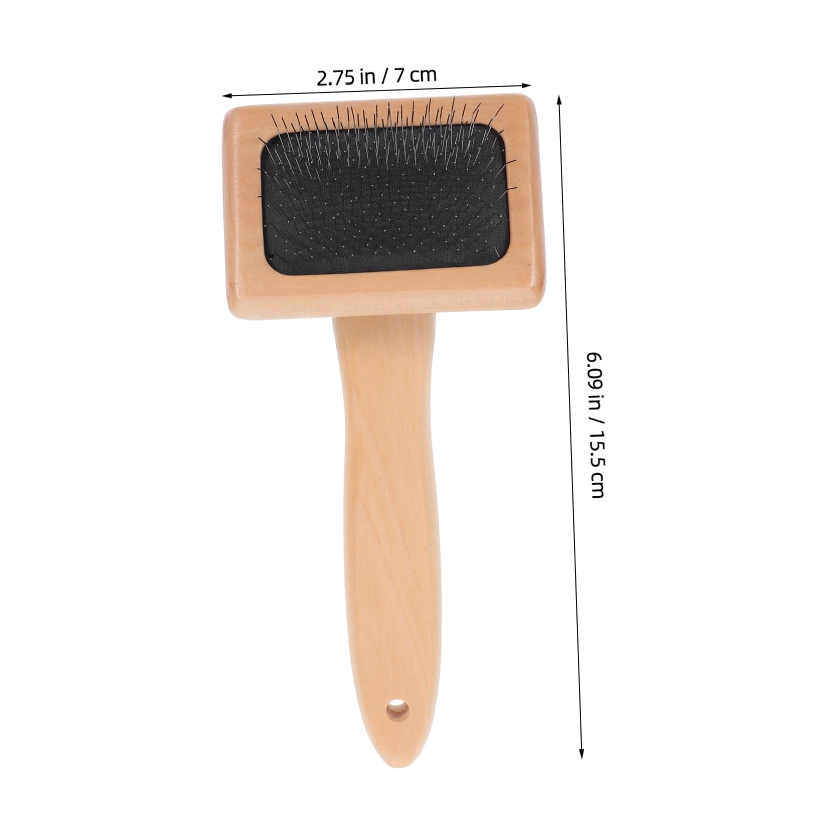 ARTIBETTER Ergonomic Wooden Felting Tools Needle Carder Brushes for Efficient Processing of Wool Pet Care