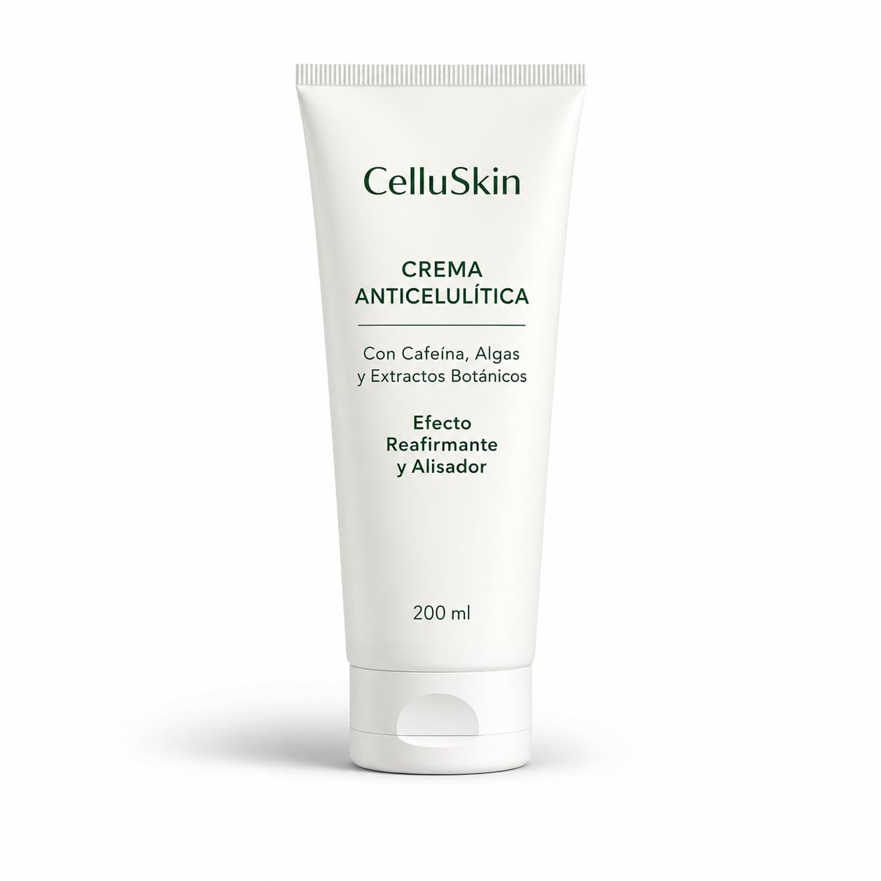 Crema Anticelulítica | Reafirmante Corporal con Cafeína, Centella Asiática, Algas y 14 Extractos Botánicos | Tratamiento para Celulitis y Piel de Naranja