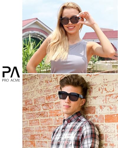 Pro Acme Polarized Fit Over Sunglasses Oversized Square Over Glasses Shades for Men Women Wrap Around UV Pretection3