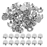 Abaodam 50 Stück Outdoor Ersatz stahlspikes für Eiskralle Schuhe Rutschfeste Robuste Schuh spikes für Eis Schneeflächen Einfache Montage Langlebige Antirutsch spikes für Winteraktivitäten