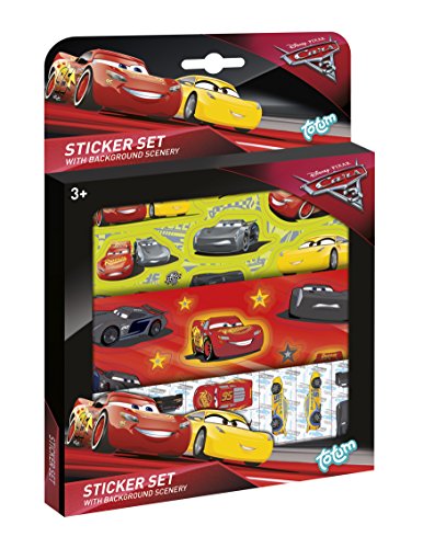 Preisvergleich Produktbild Totum 140073 Cars Aufkleberset