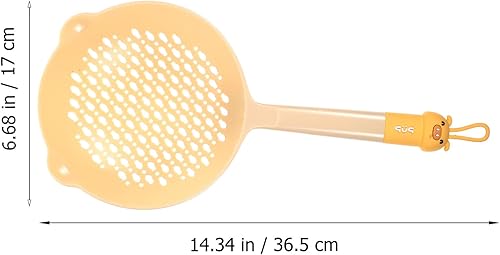 Miniatura 9 de ZzzaNa Skimmer Spoon Fry Oil Mesh Strainer Spider Ladle Pasta Strainer Spoon Colander Food Strainer Slotted Spoons for Cooking and Frying A Cestas