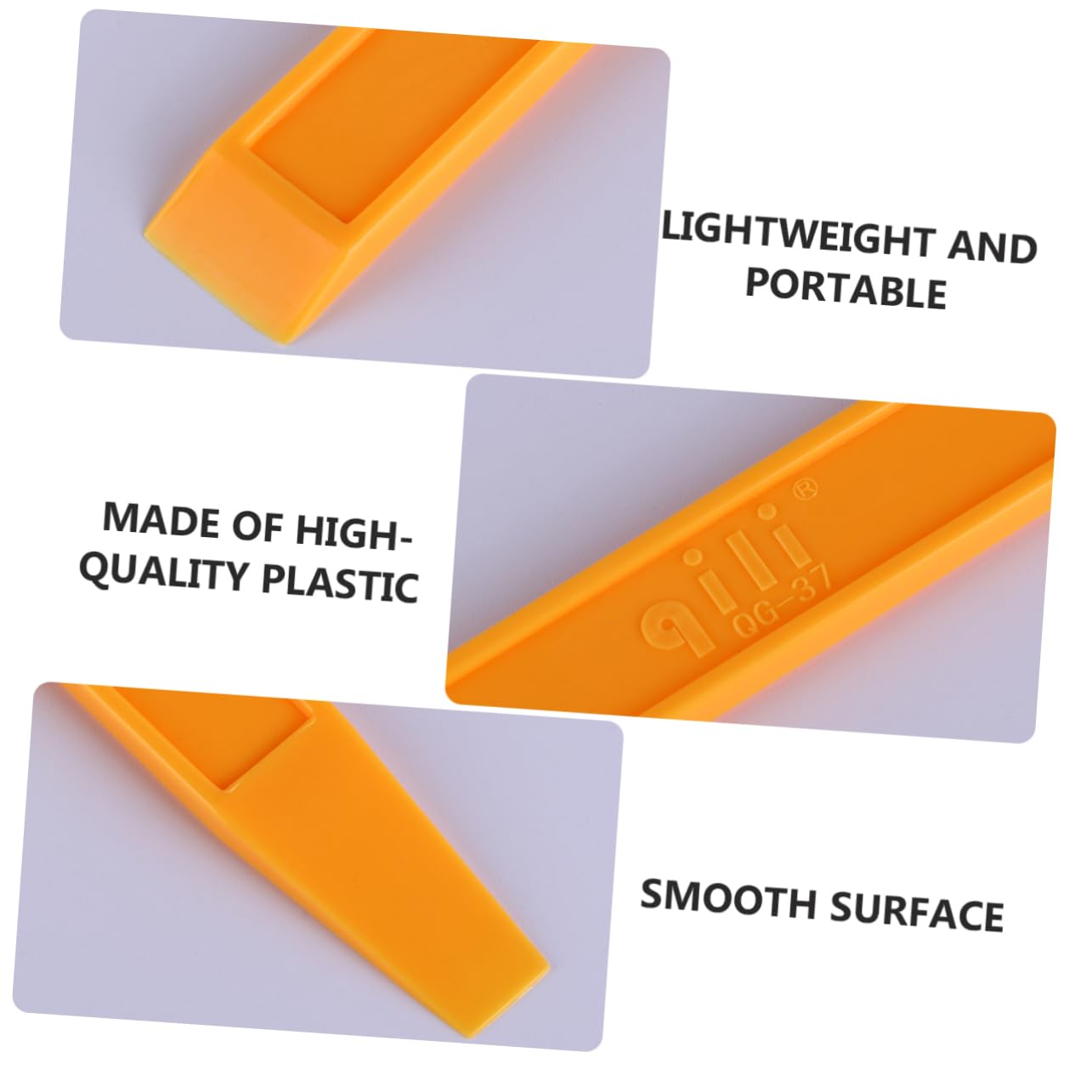 KOMBIUDA 10Pcs Car Wrap Film Squeegee Ergonomic Auto Wrapping Tool for Closing Non Scratch Scraper for Car Color Changing Film Application Convenient and Durable