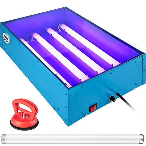 VEVOR Exposure Unit 18x12 Inch UV Exposure Unit Screen Printing 60W Professional Screen Printing Light Box with Digital Countdown Timer for Printing