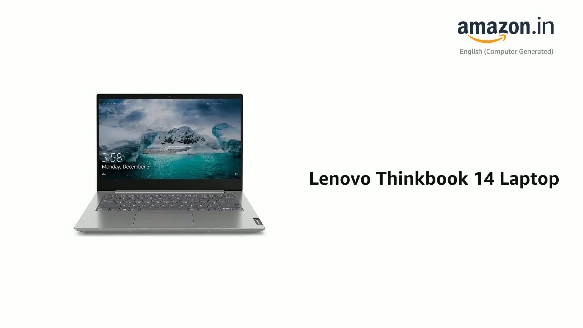 Refurbished) Lenovo Thinkbook 14 Laptop (20SL00ELIN) : Intel Core