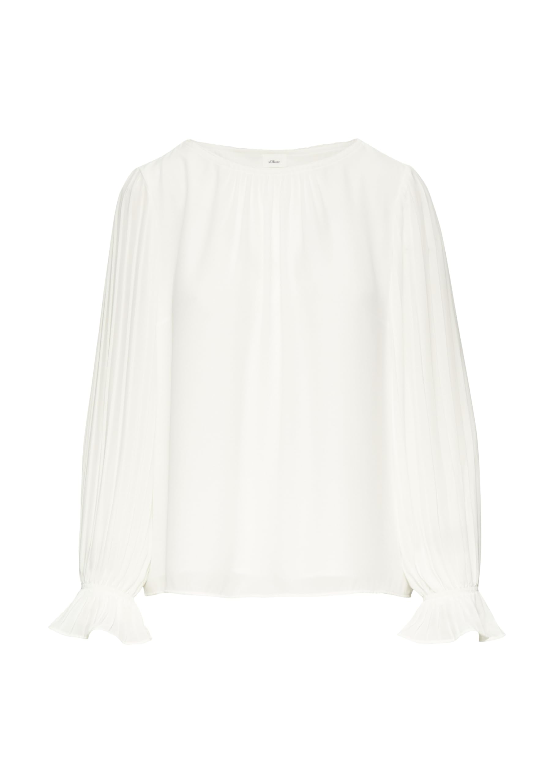 s.Oliver Schwarz Label Damen 2157973 Bluse Langarm