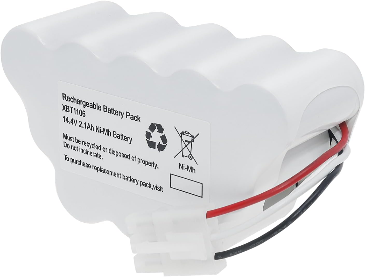 XBT1106 Battery Replacement for Shark Robot Vacuum SV1106, SV1112