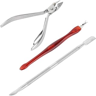 Ferramentas de pedicure, ferramenta de cutícula durável para unhas, cortador de cutículas, manicure em casa, manicure em salão de beleza e uso de pedicure para remoção de cutículas
