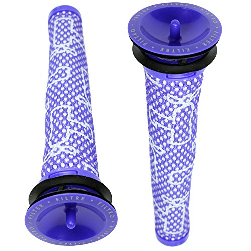 Original Dyson V8 Ersatz-Vormotorfilter für schnurlose Staubsauger, waschbar – 2–