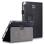 FYY Case for Galaxy Tab A 8.0 - Ultra Slim Magnetic Smart Cover Case for Samsung Galaxy Tab A 8.0 (P350/T350)(2015 Released) Black