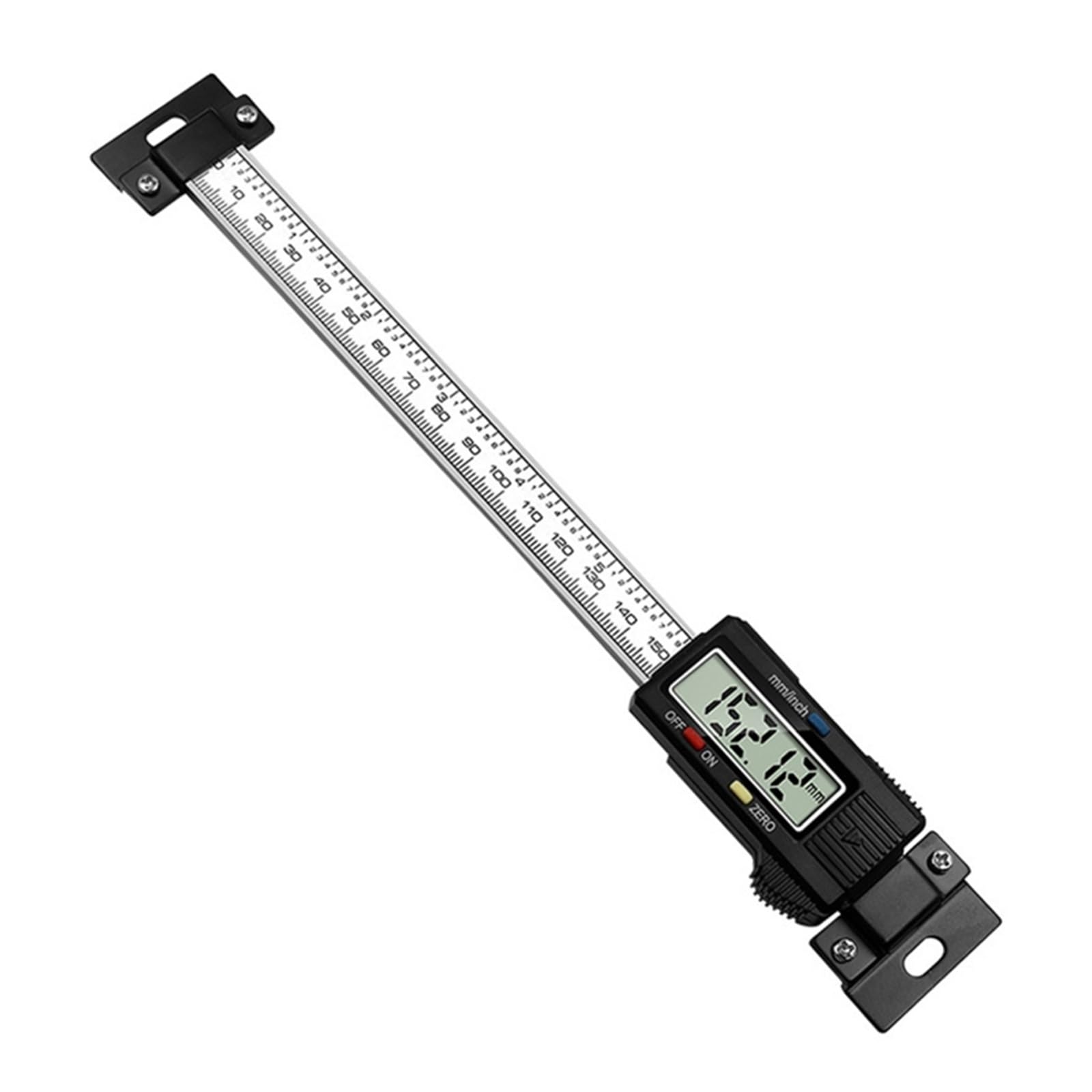Suwmiarki cyfrowe, Elektroniczny mikrometr z suwmiarką cyfrową 150 mm dużym ekranem LCD Cal MM Dwujednostkowe narzędzie pomiarowe