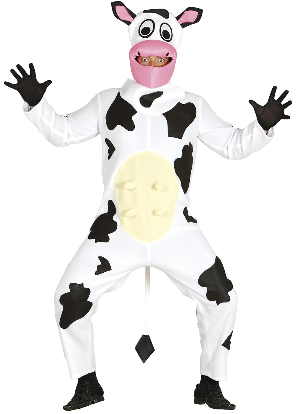FIESTAS GUIRCA Cow Fancy Dress Costume Adult Man Size Medium 48-50