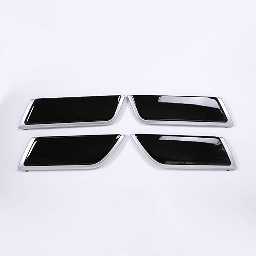 Miniatura 6 de YIWANG - Embellecedor para panel de puerta interior de coche, 4 piezas, para Land Rover Discovery 5 L462 LR5 2017-2019