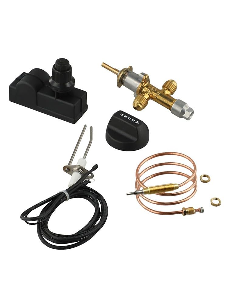 Válvula de control de gas 12 PSI para dispositivo de seguridad de fallo de llama latón