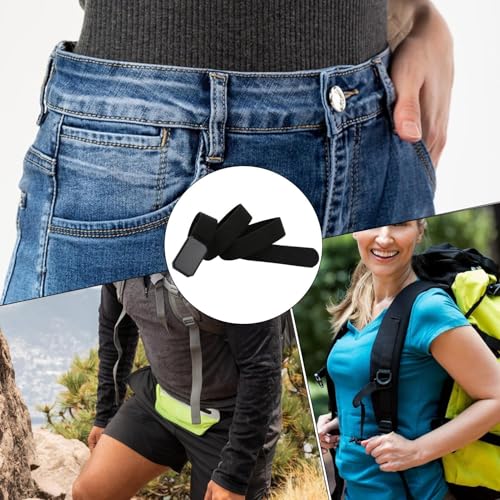 Men's Belt With Magnet Buckle, Quick Release Belt, Magnetic Buckle Canvas Belt, Portable Work Belt For Men, Machine Washable4