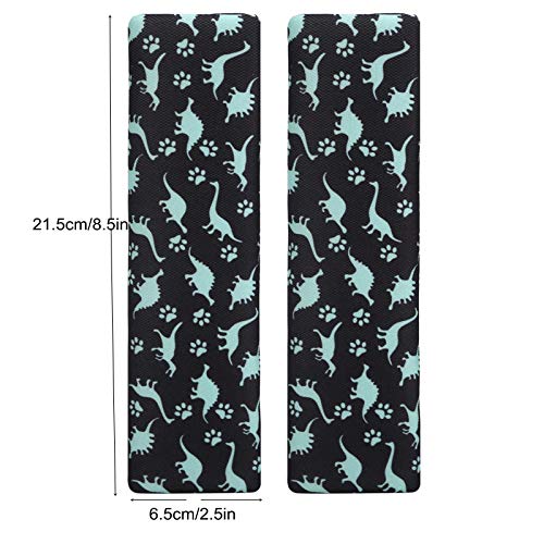 Image of Baby Seat Belt Strap Cover, 2 Pcs Kids Car Seat Belt Cushions Pads, Shoulder Strap Protectors for Girls Boys (Dinosaur 2A)
