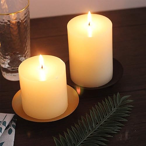 Miniatura 4 de Portavelas decorativo de hierro con pedestal, velas cónicas para candelabros, portavelas de pilar para decoración de bodas, decoración del hogar,